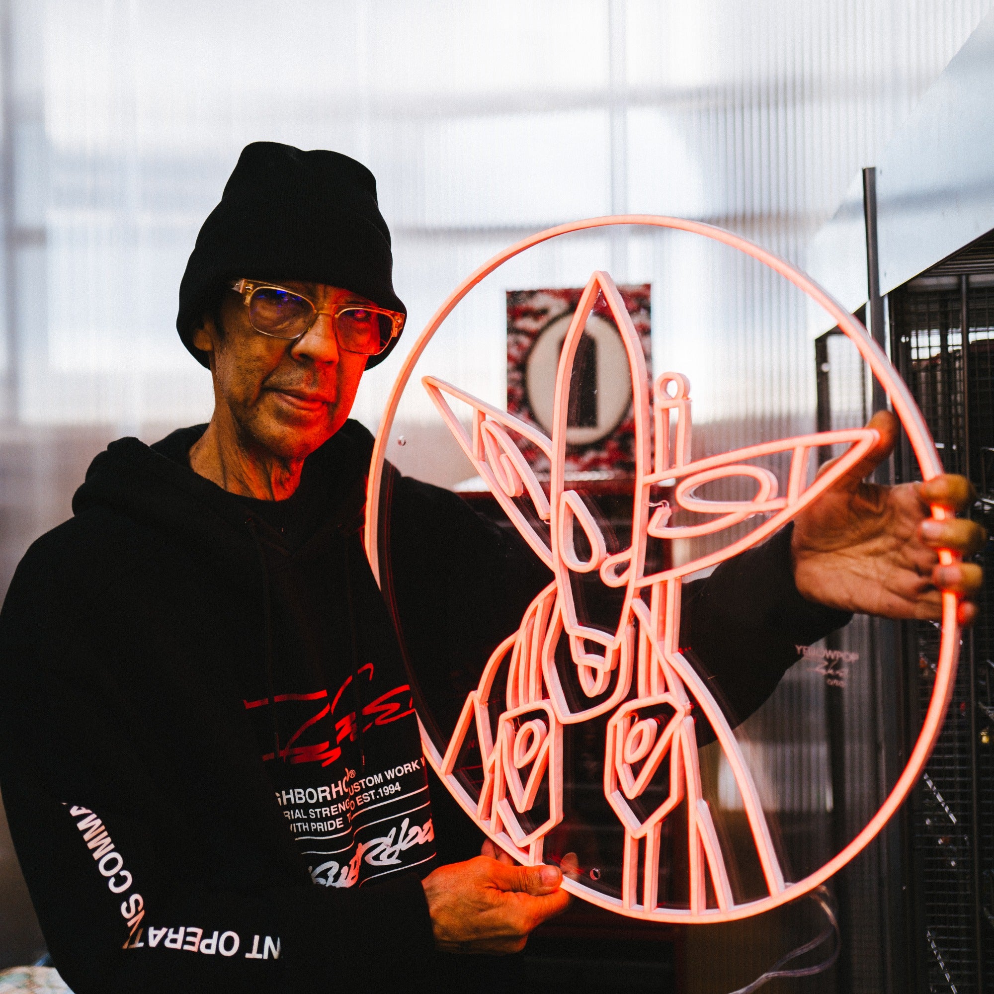 Tondo by Futura - Signe en néon LED